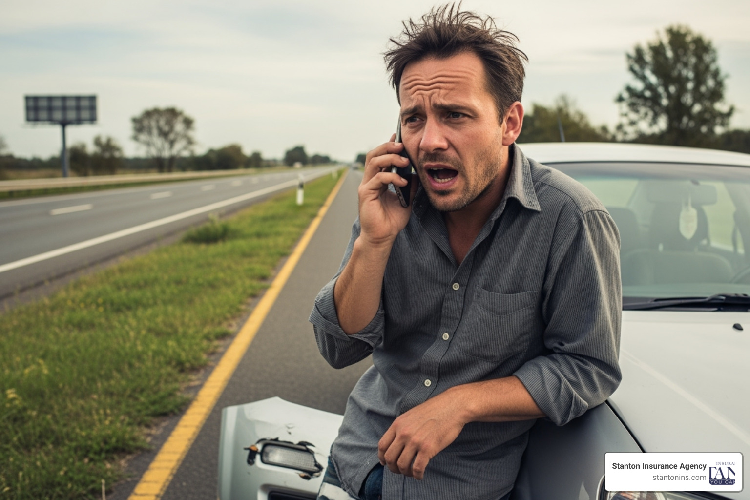 stressed driver on phone after accident - difference between pip and uninsured motorist coverage stressed driver on phone after accident - difference between pip and uninsured motorist coverage