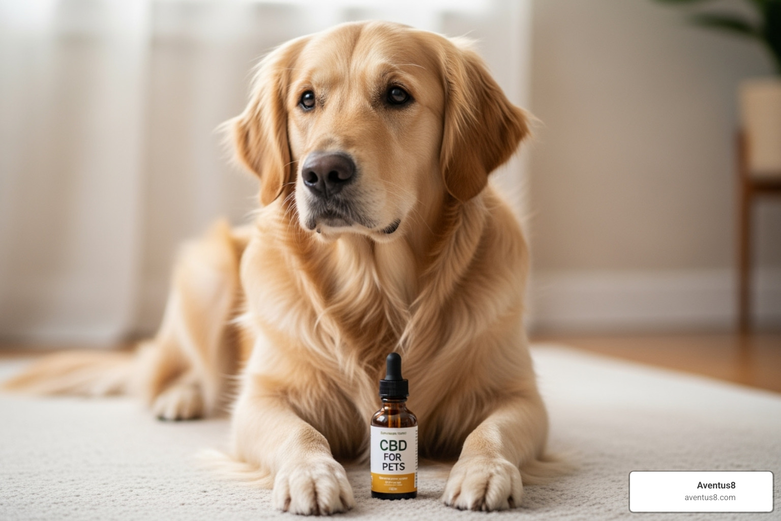 sample Certificate of Analysis for a pet product - cbd for dog pain