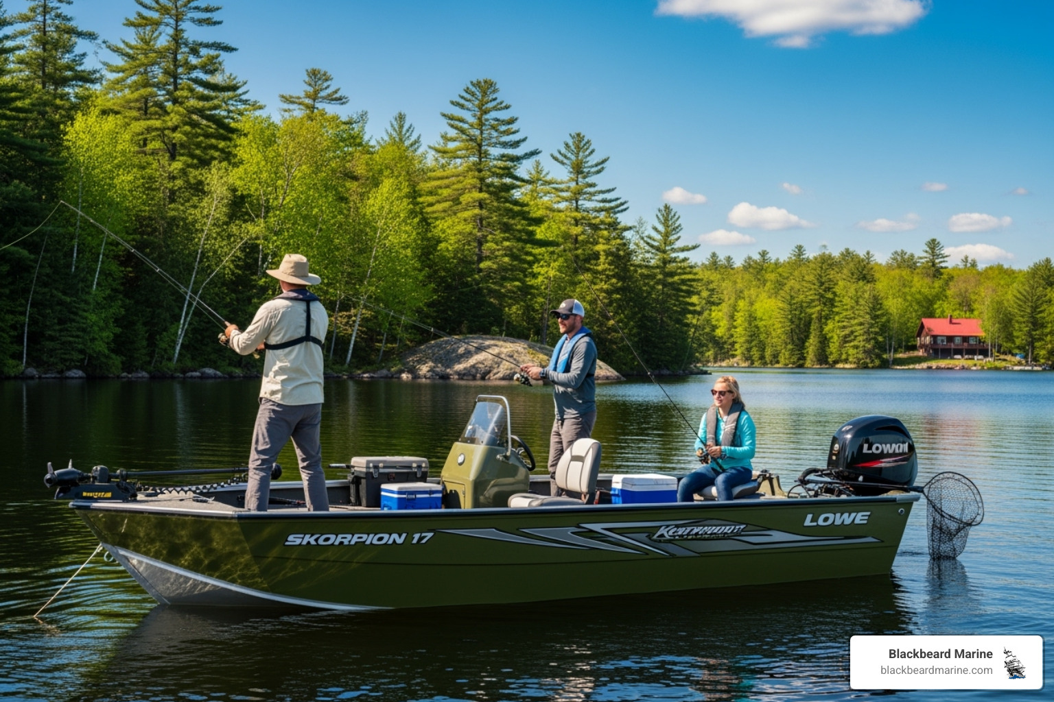 Lowe Skorpion 17 - 17 ft lowe fishing boat