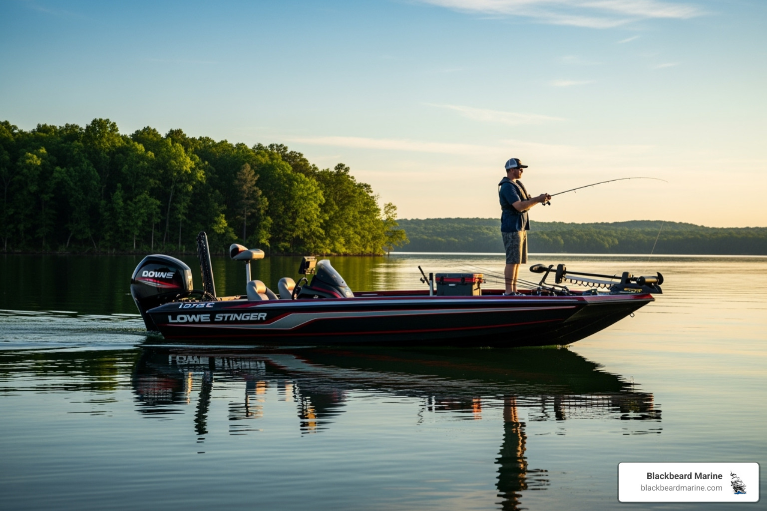 Lowe Stinger 175C - 17 ft lowe fishing boat
