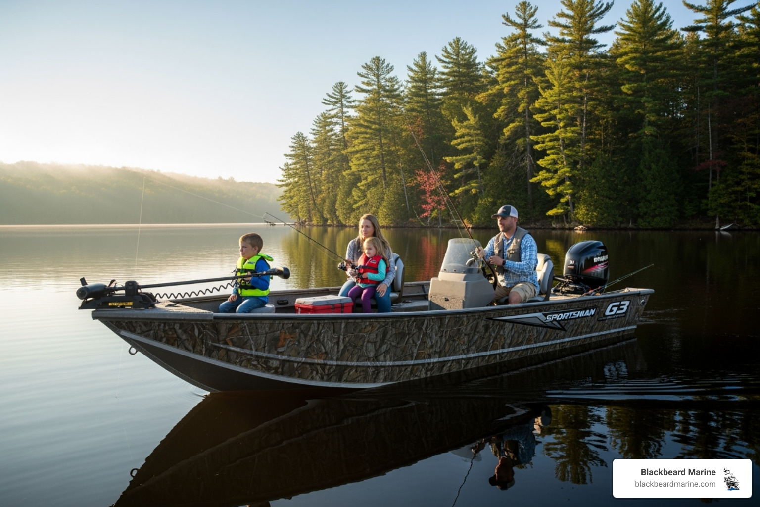 G3 Sportsman 1710 - 17 ft lowe fishing boat