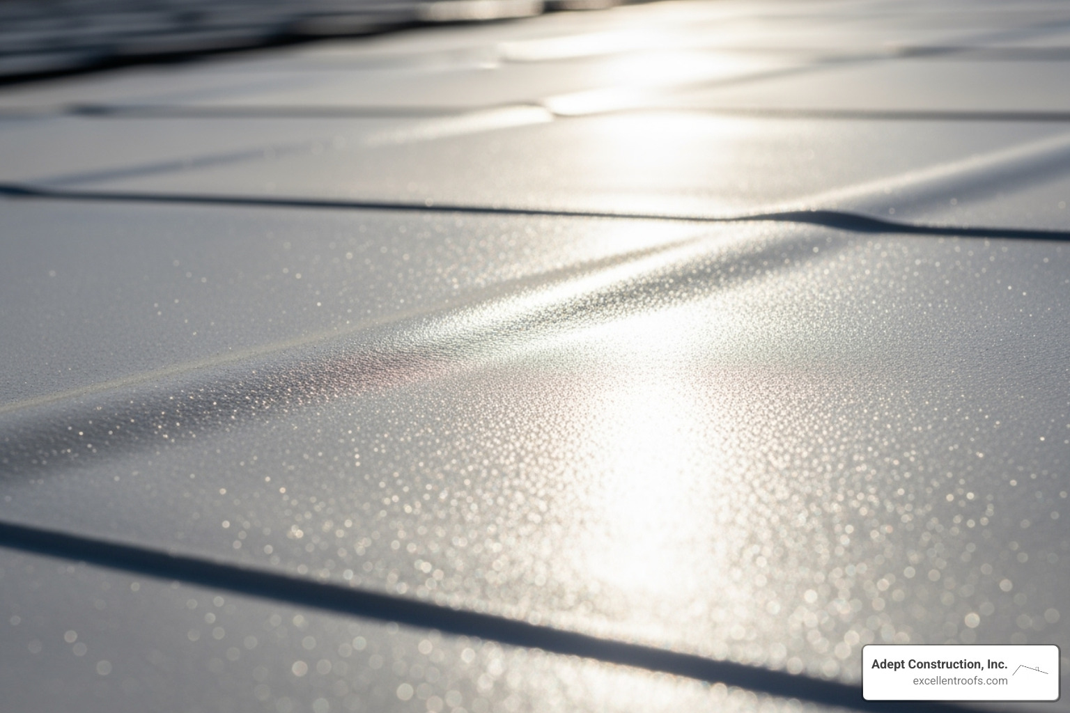 diagram showing how cool roof shingles reflect sunlight - roofing shingles