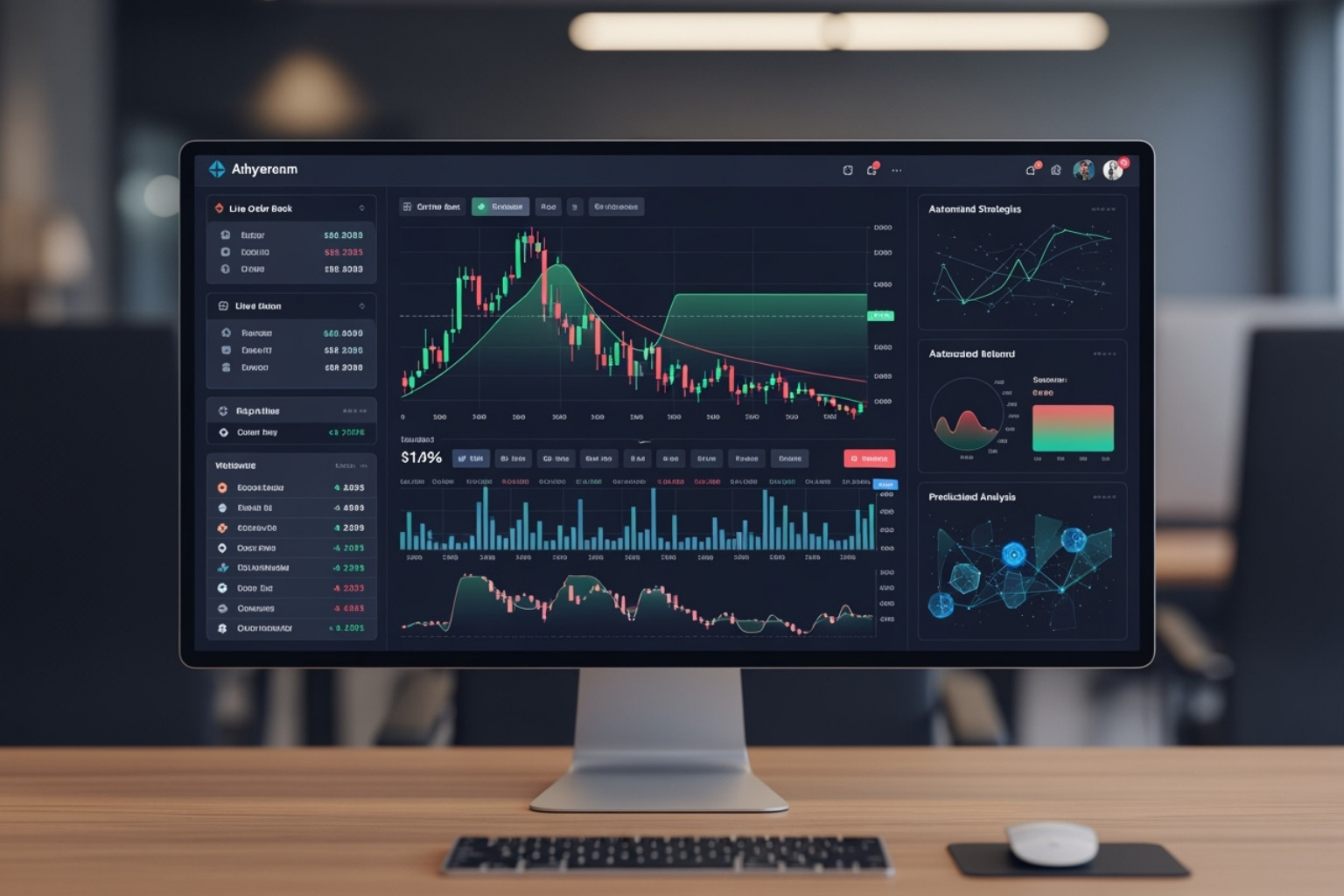 Crypto30x.com platform dashboard showing AI tools -  crypto30x.com ice