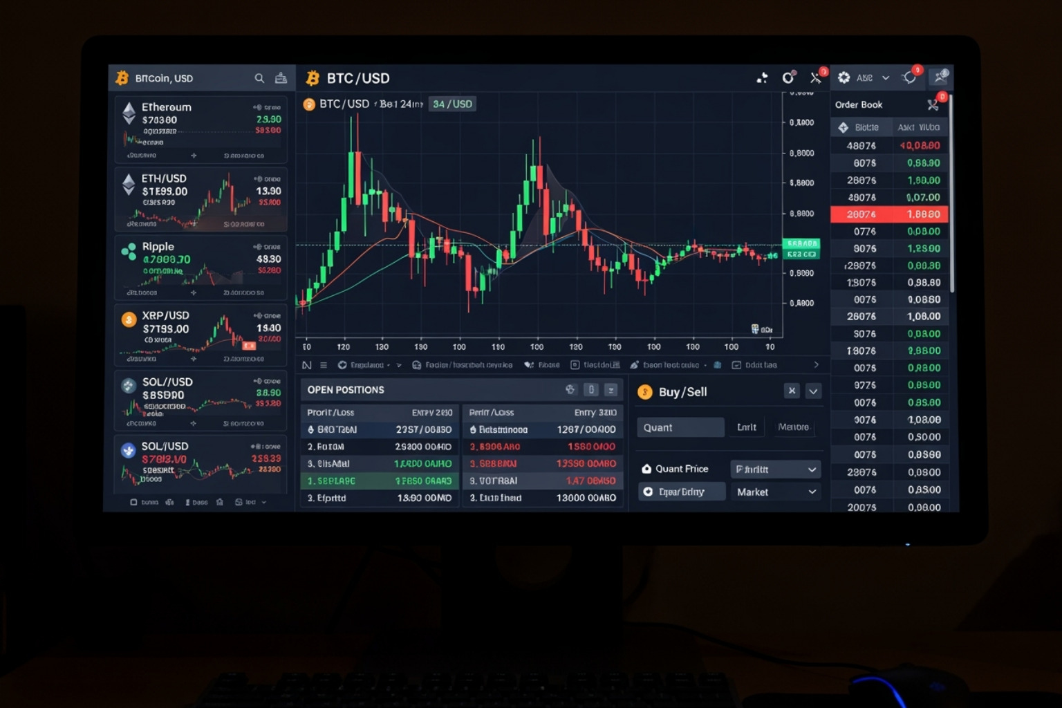 Crypto30x.com dashboard showing market data and trading tools - crypto30x.com news