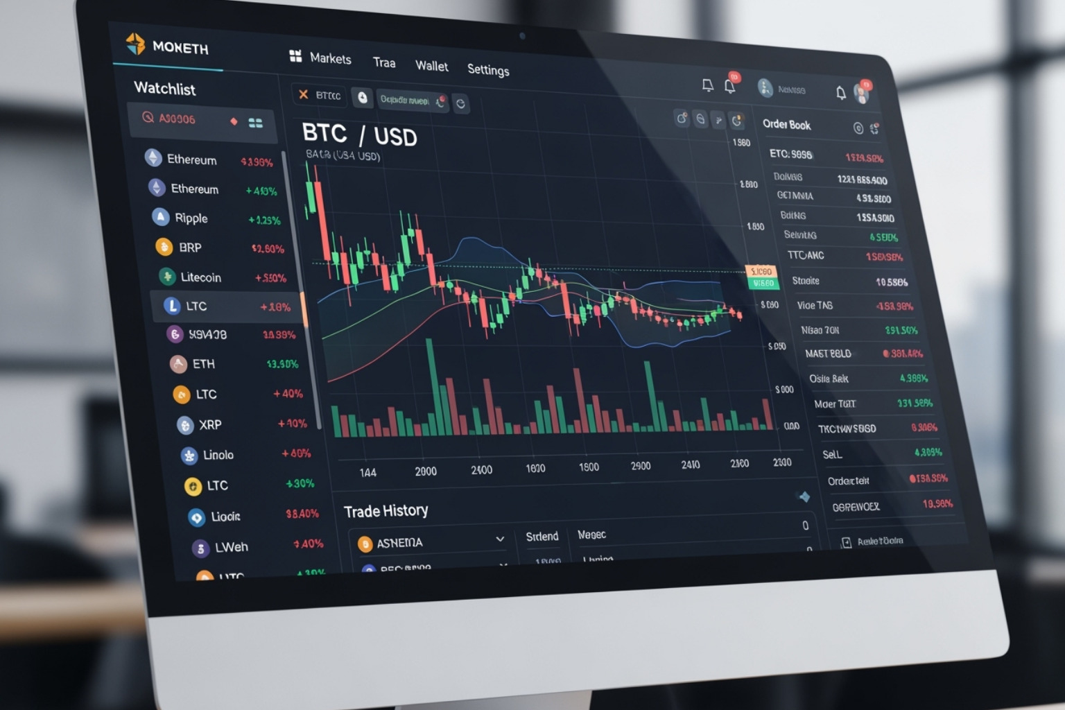 Crypto30x.com user interface dashboard - crypto30x.com blockchain