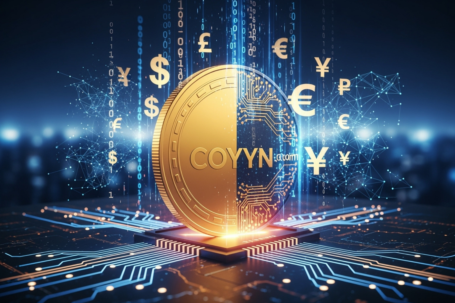 the Coyni mobile app dashboard showing a user's balance - coyyn.com digital money