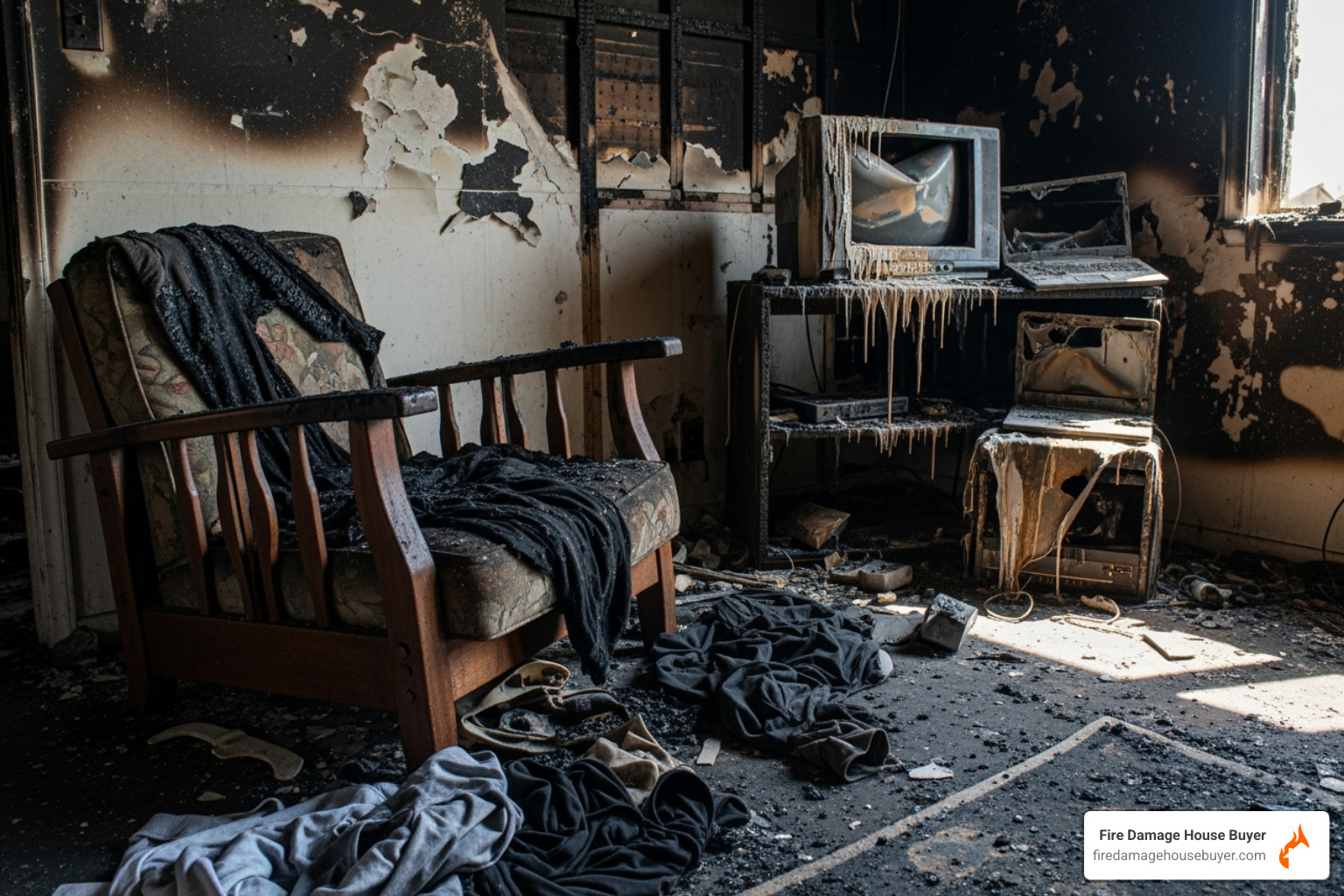 damaged personal belongings - does house insurance cover fire damage