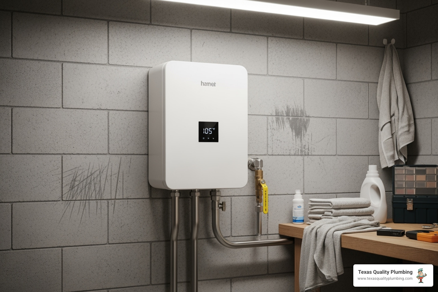 compact tankless water heater - water heater Humble TX