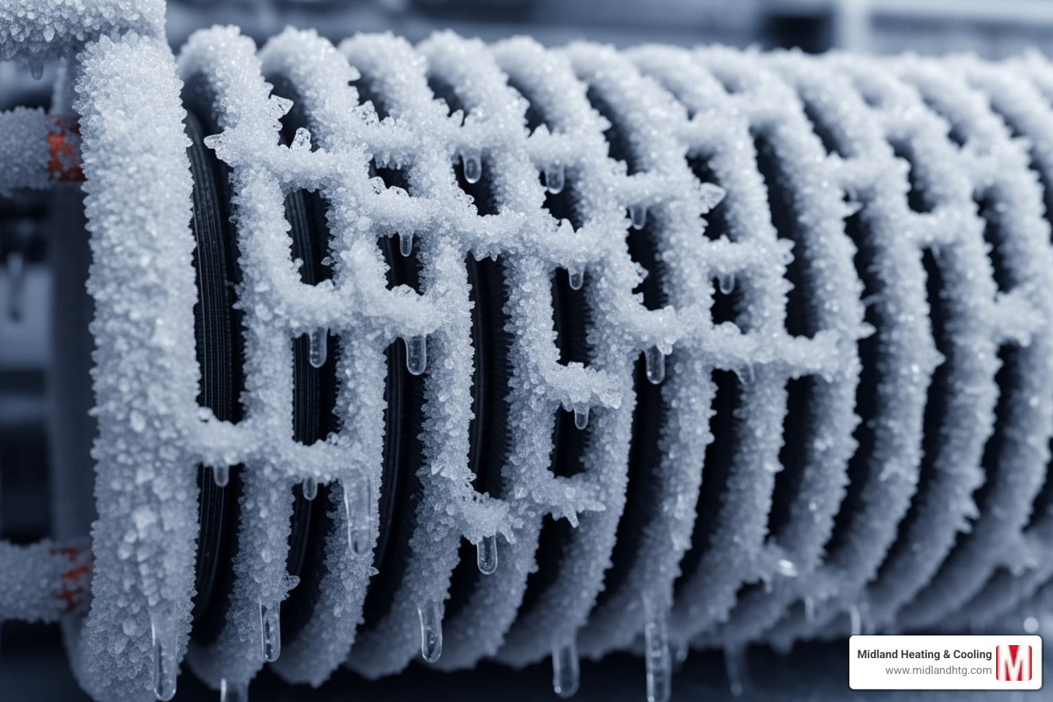 iced-over AC evaporator coil - ac repair minneapolis mn