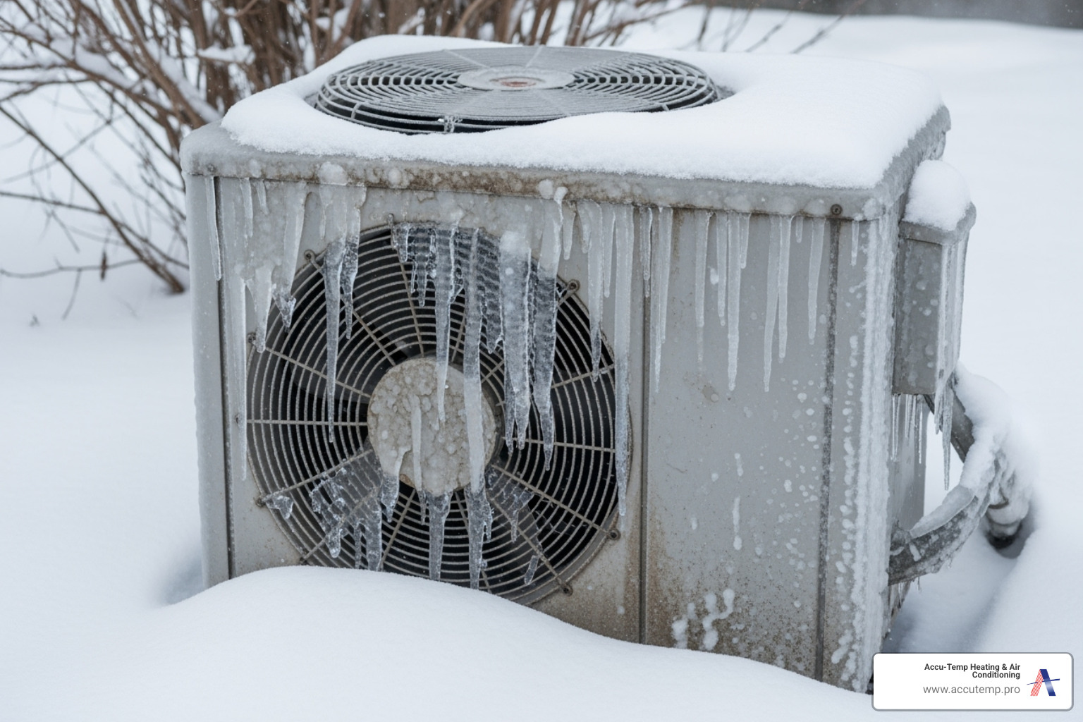 broken-down, iced-over heat pump unit - heat pump maintenance broken-down, iced-over heat pump unit - heat pump maintenance