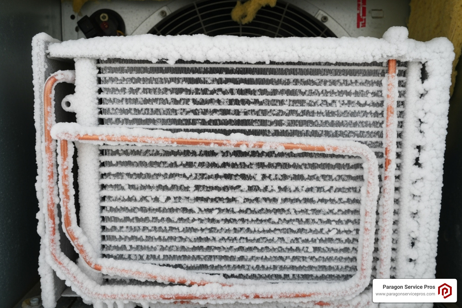frozen evaporator coil on an indoor AC unit - AC not cooling frozen evaporator coil on an indoor AC unit - AC not cooling