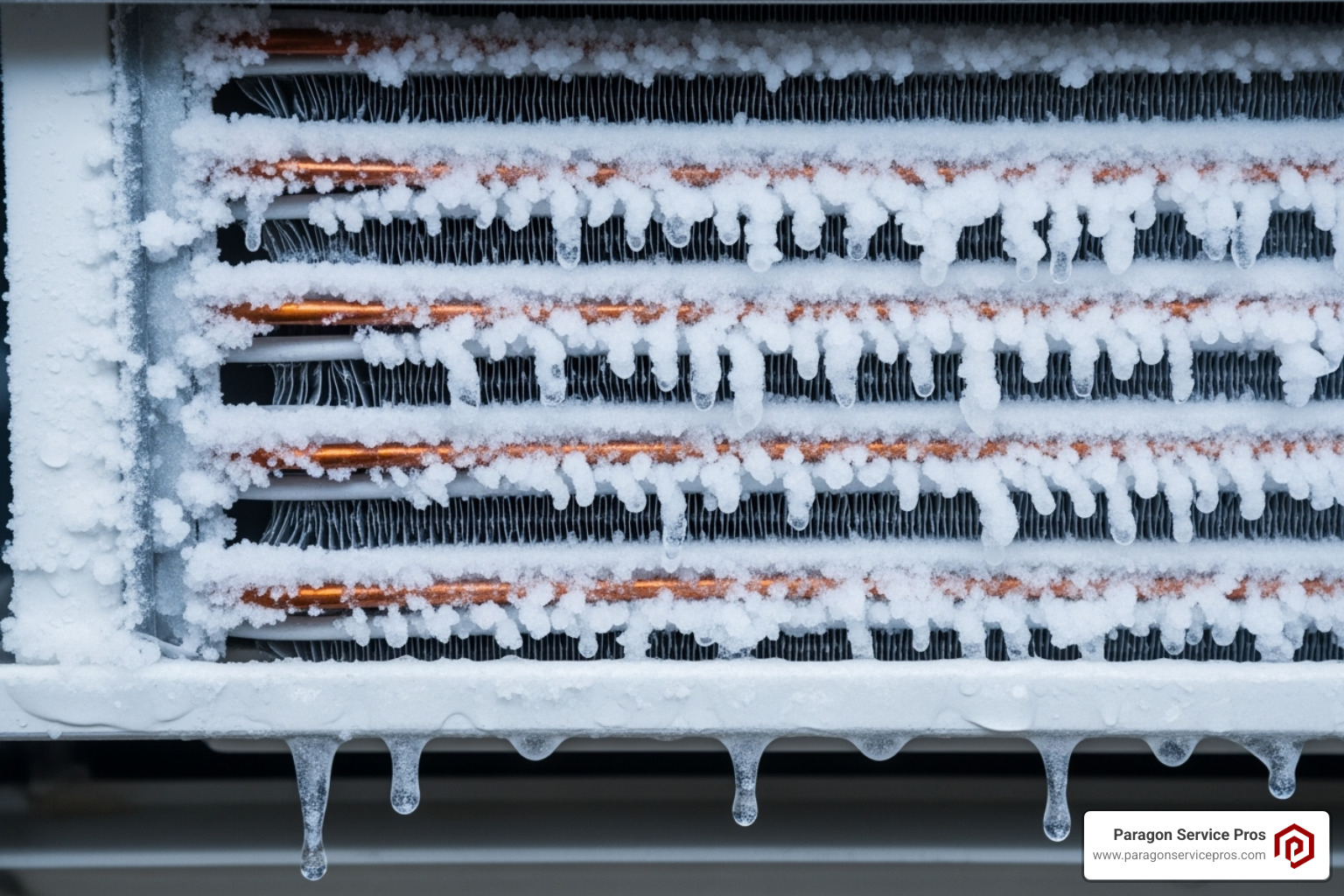ice buildup on an indoor evaporator coil - AC freezing up ice buildup on an indoor evaporator coil - AC freezing up