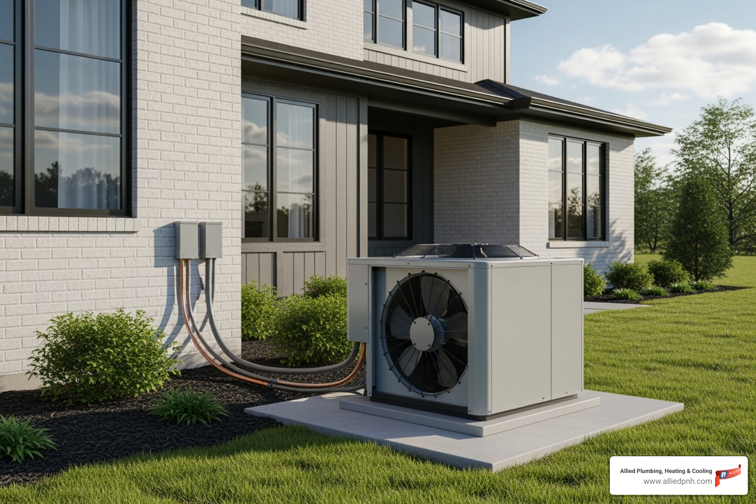 modern central air conditioner unit outside a home - rochester air conditioning modern central air conditioner unit outside a home - rochester air conditioning