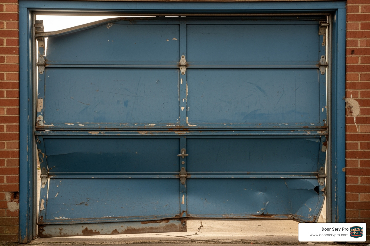 Misaligned garage door with uneven gaps - garage door installation process Misaligned garage door with uneven gaps - garage door installation process