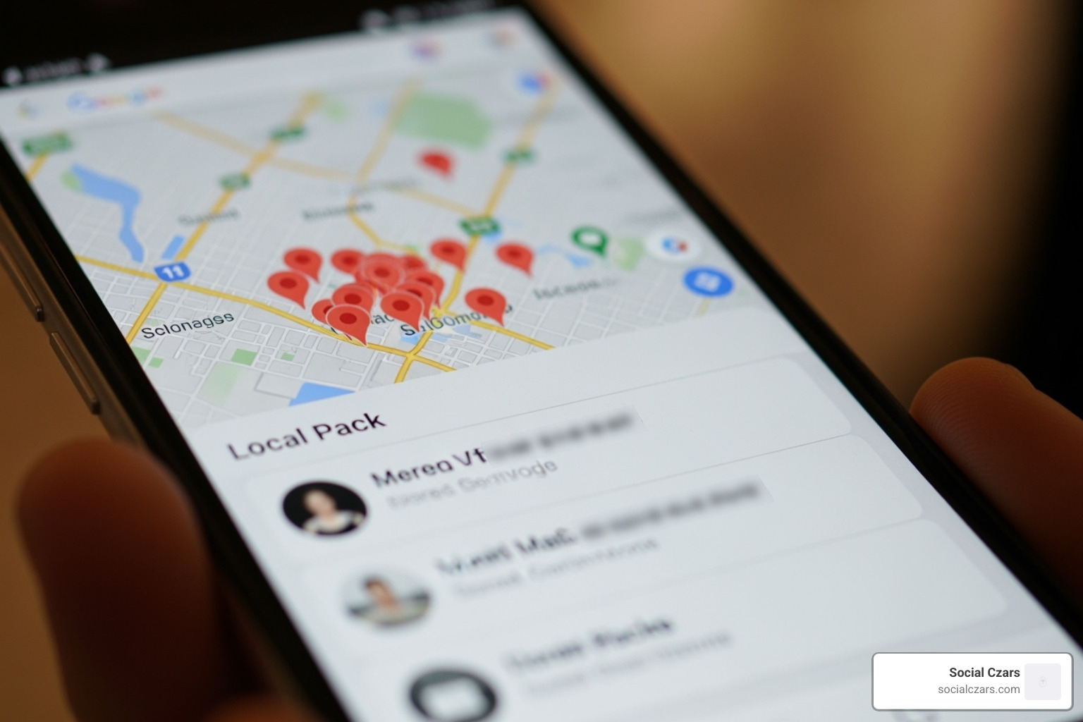 Google Maps "Local Pack" result for "criminal defense lawyer near me" - seo for criminal defense lawyers