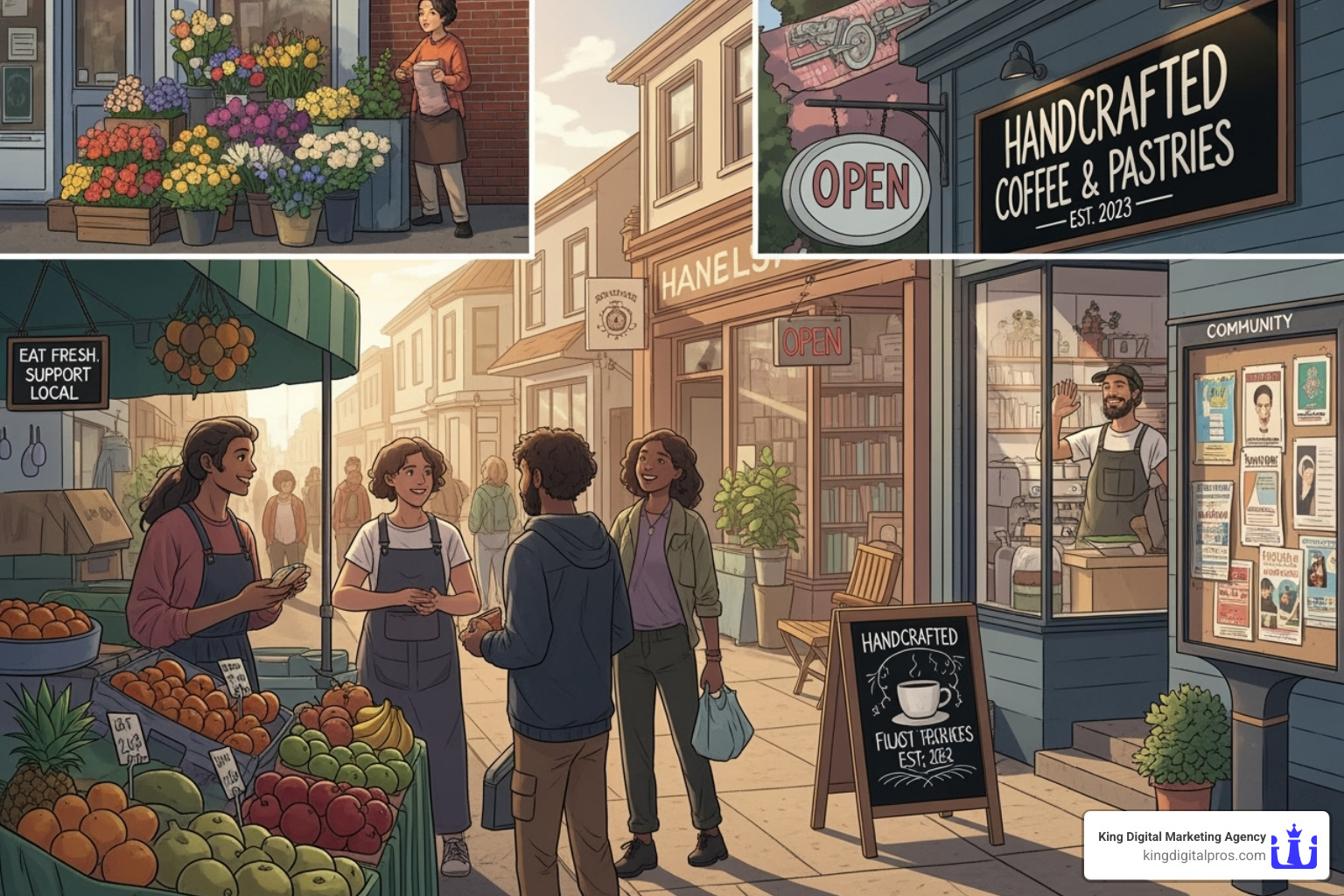 Google search results showing local pack for a business - Local marketing strategy