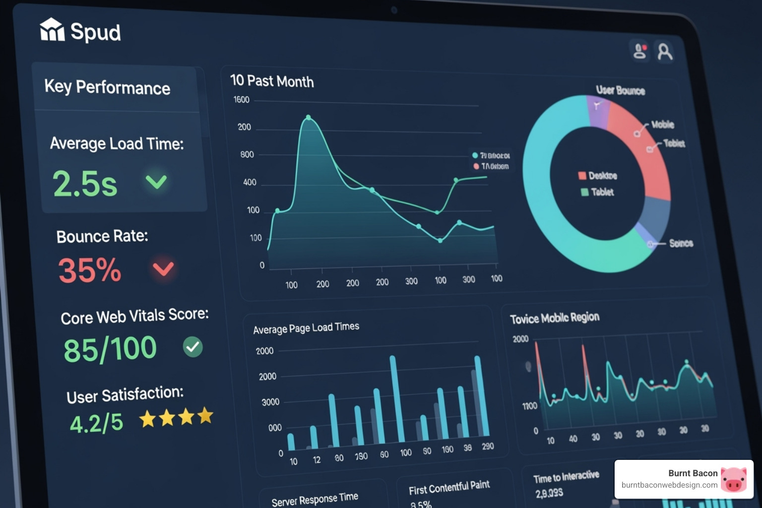A website's Core Web Vitals report from Google Search Console - hotel SEO audit