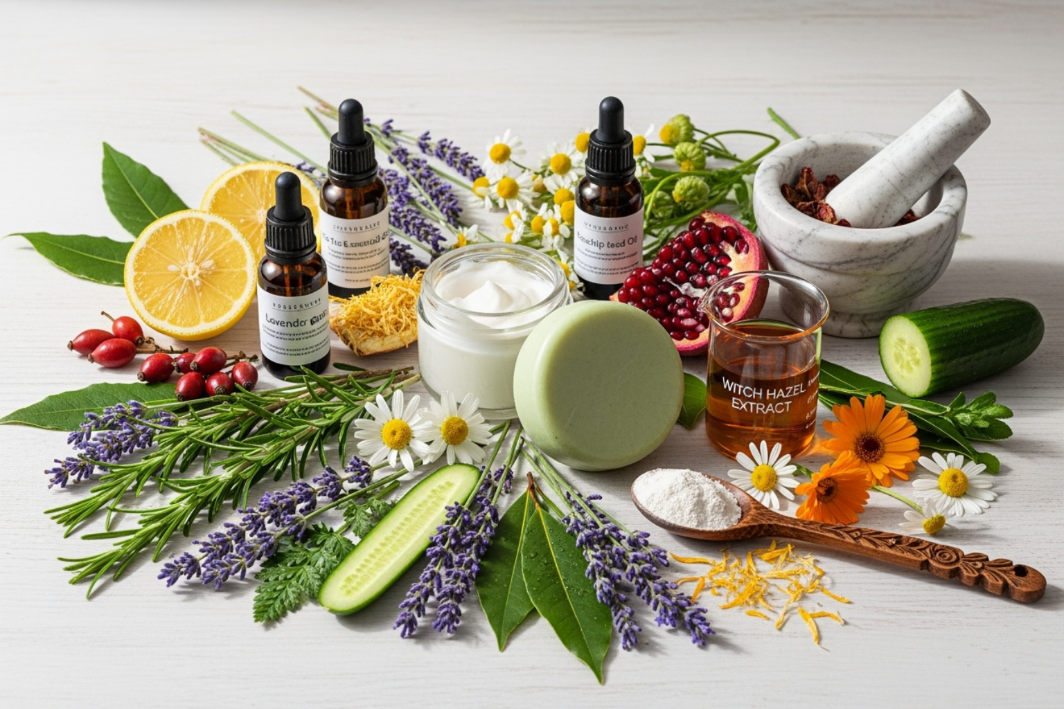 Natural Skincare Ingredients - gldyql