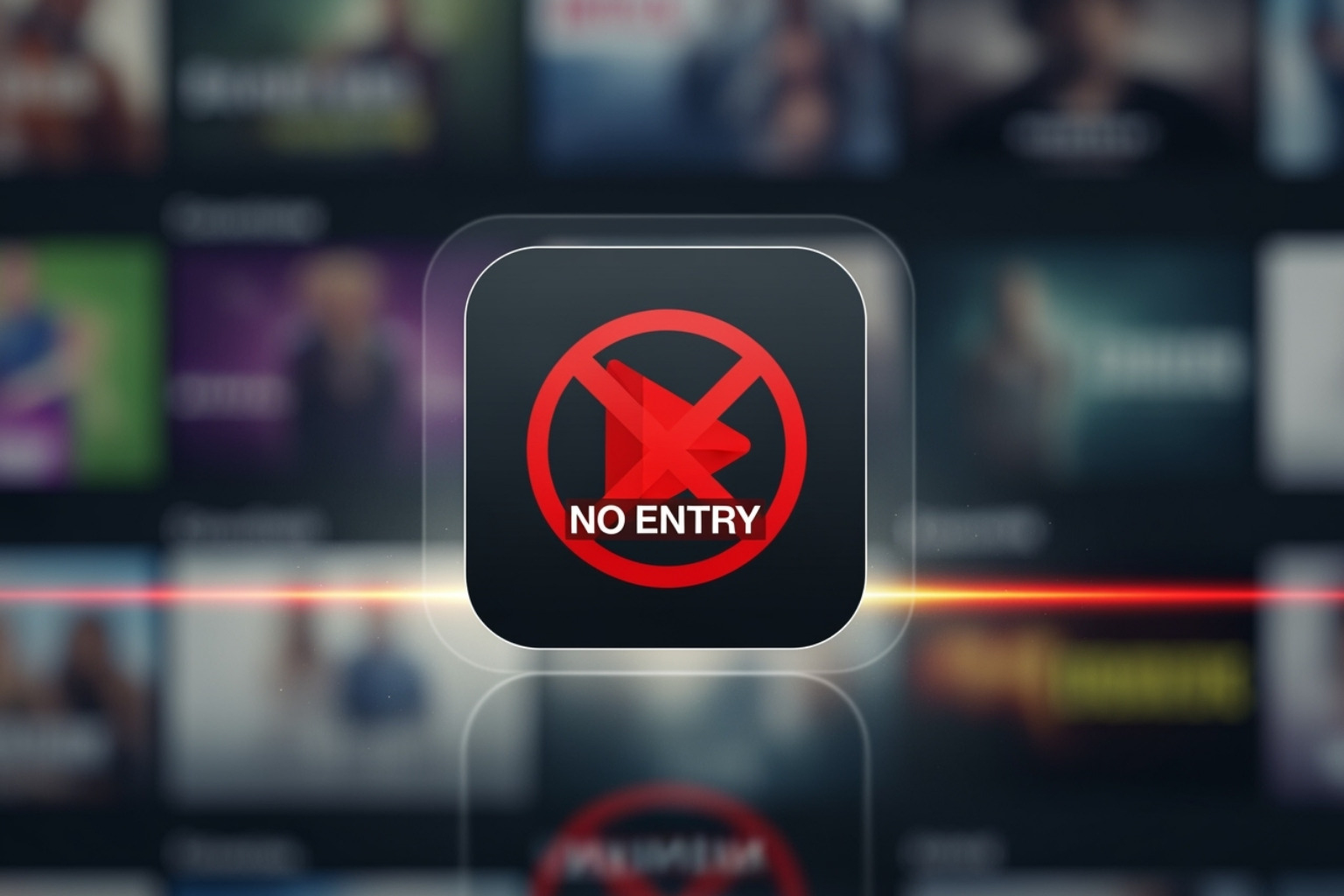 Banflix app interface -  banflix
