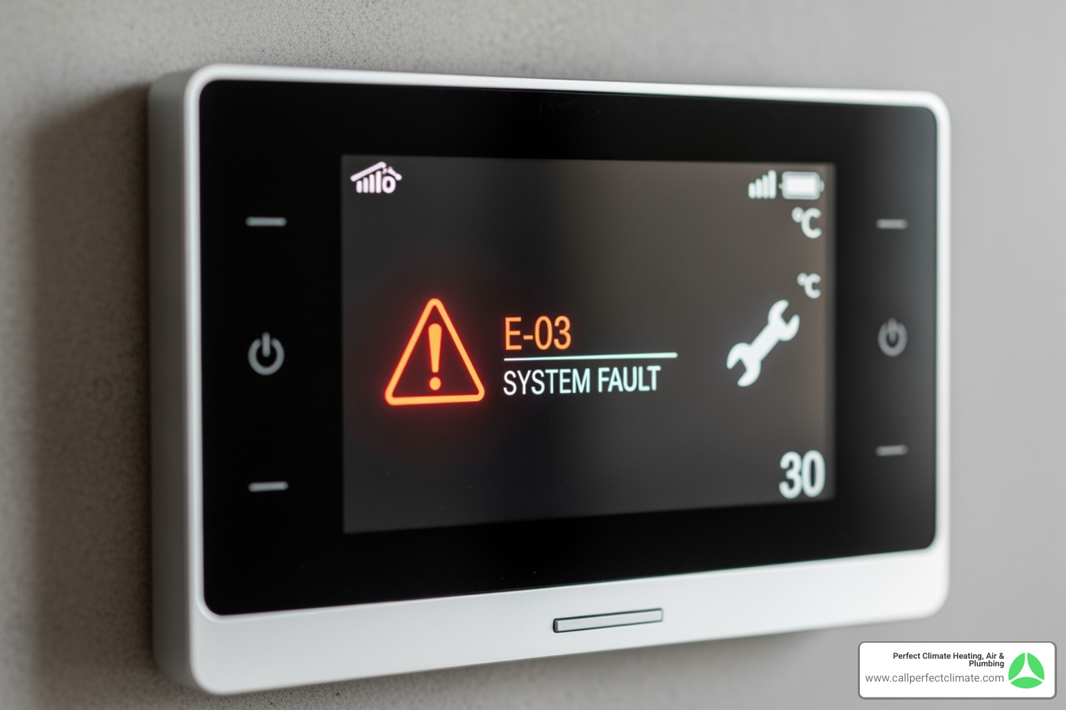 thermostat displaying an error - affordable furnace repair thermostat displaying an error - affordable furnace repair