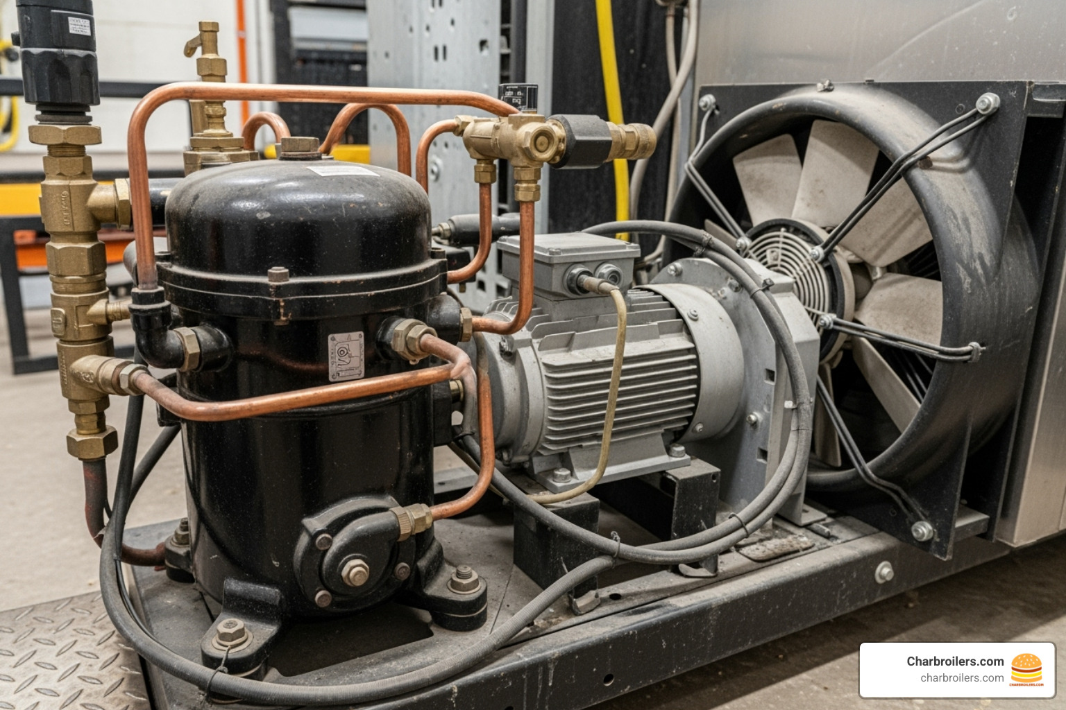 bottom-mount compressor unit - double door commercial freezer bottom-mount compressor unit - double door commercial freezer