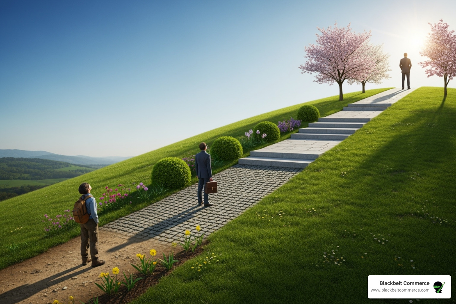 career path diagram showing progression from Analyst to Manager to Director - e commerce fraud prevention specialist