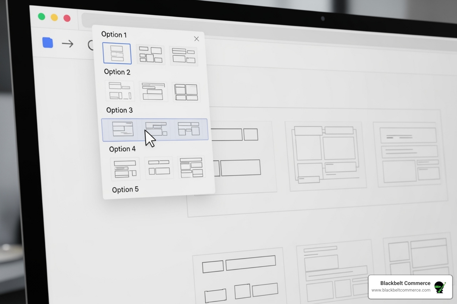 Template Selector Dropdown - shopify custom pages