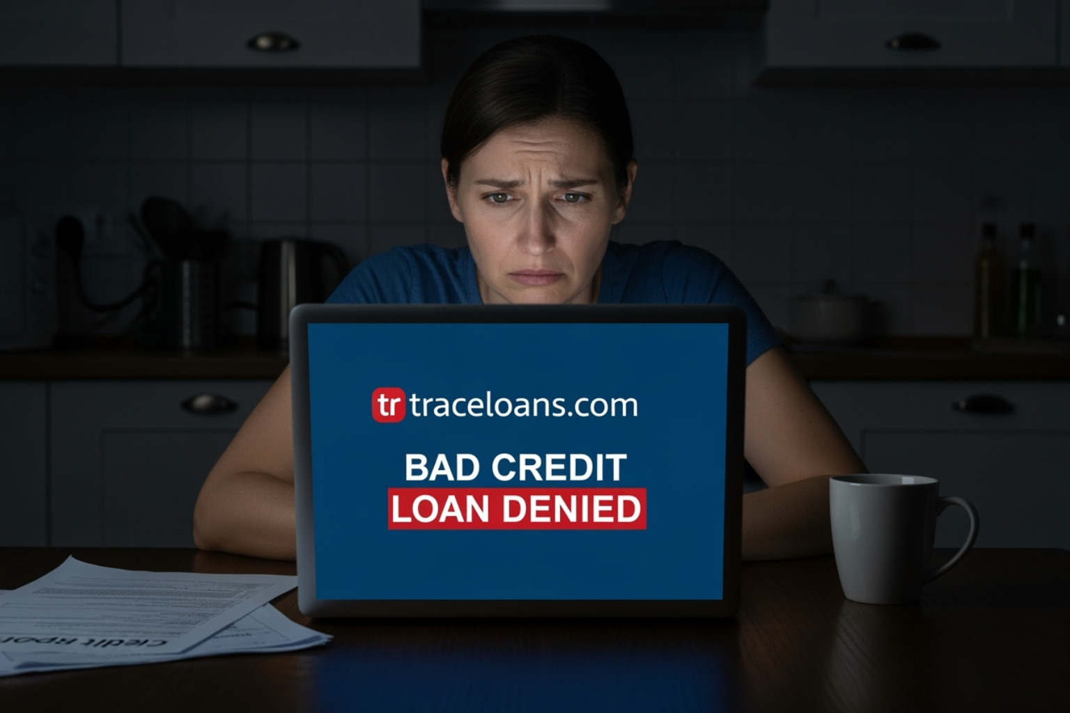 Traceloans.com homepage logo - traceloans.com bad credit