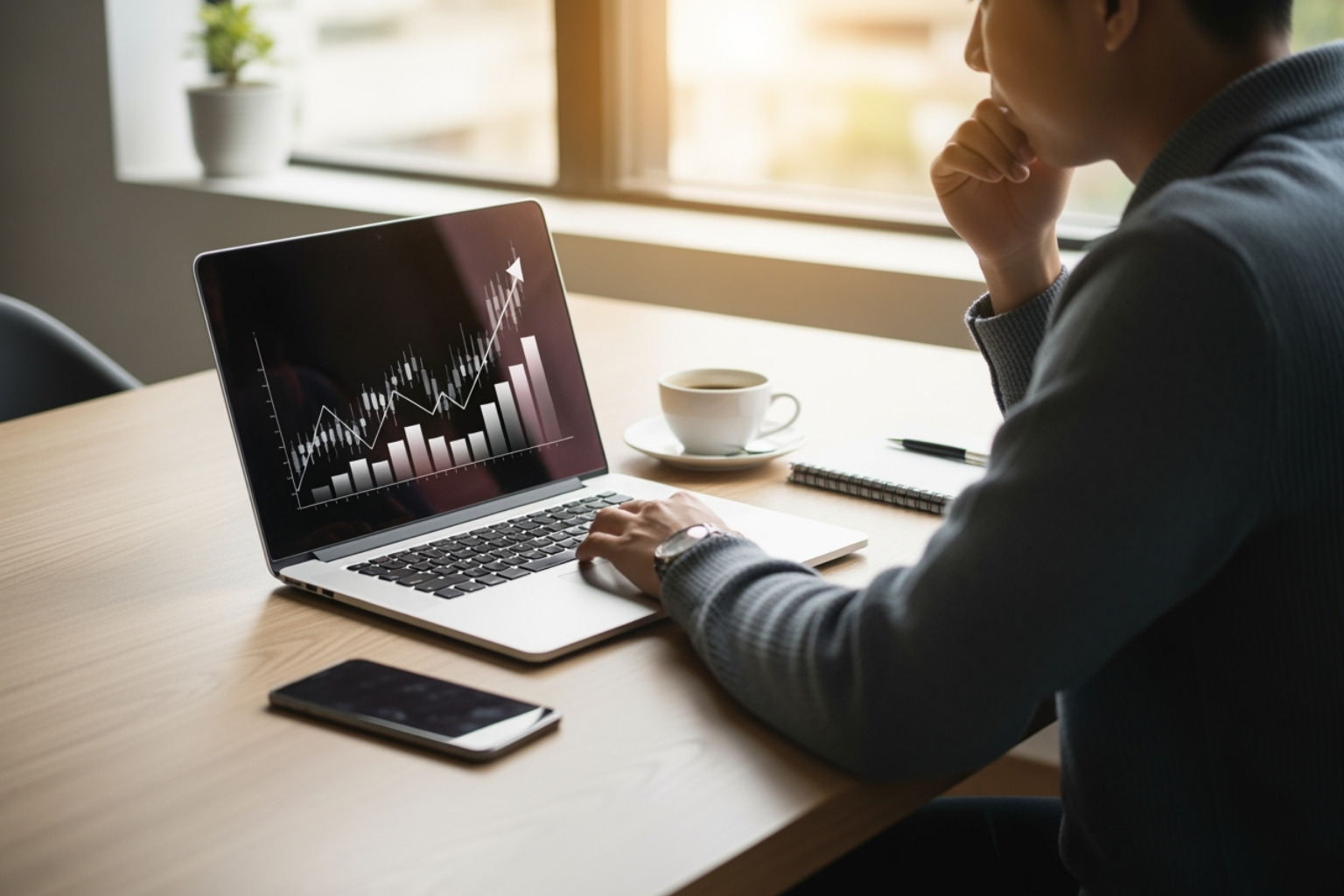 A simple and clean loan application form on a laptop screen - traceloans.com personal loans