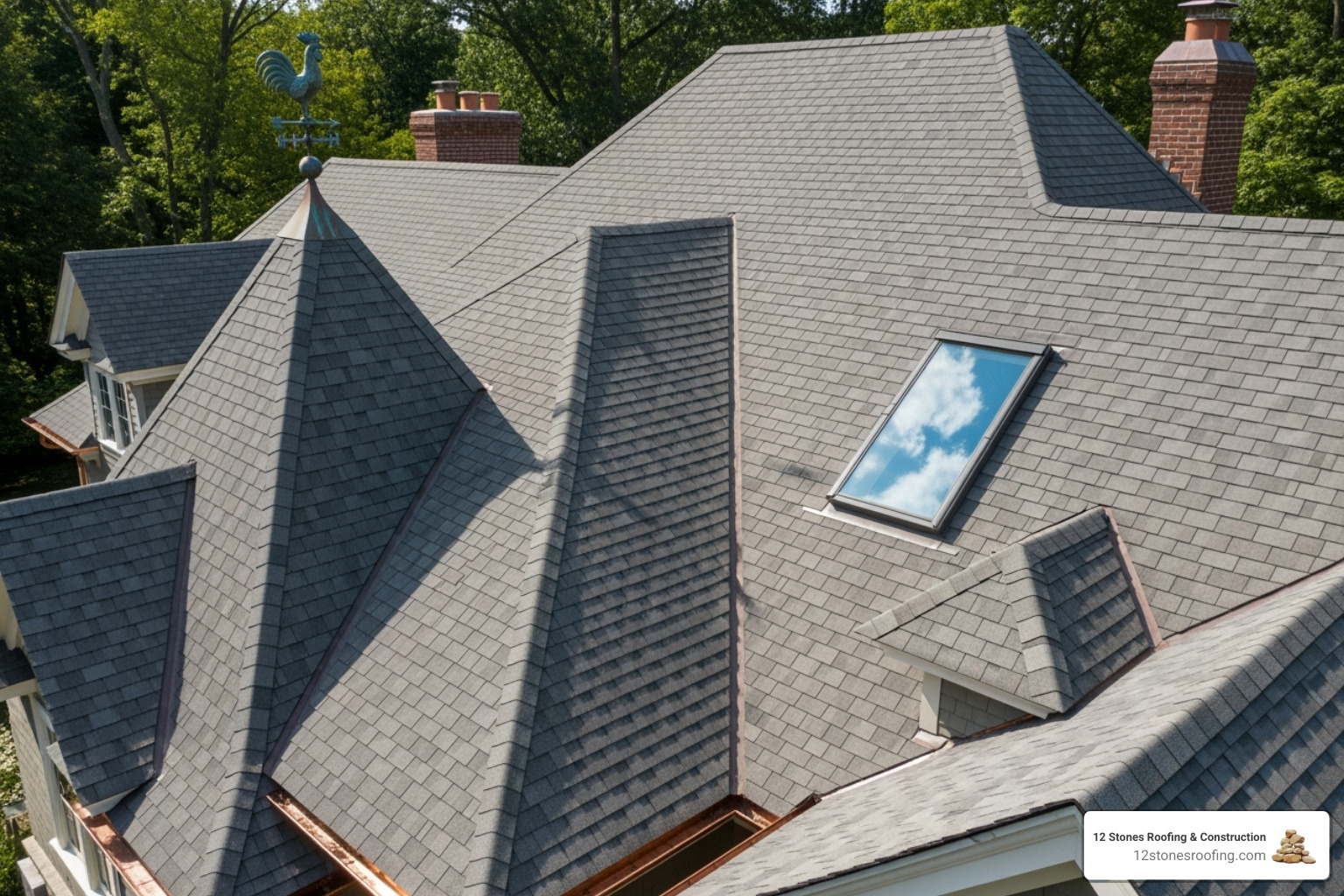 complex roof with steep pitch and multiple valleys - replace tile roof with colorbond cost