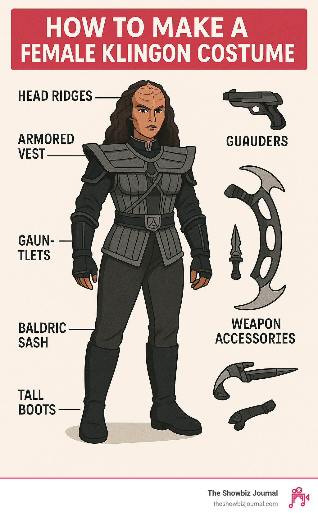 How to make a female klingon costume 2025: Stunning!