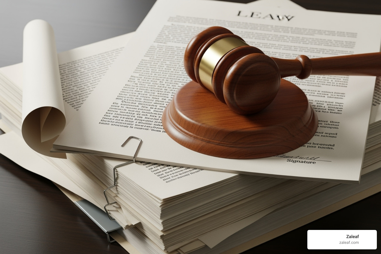 legal document or gavel - how to start an edible cannabis business