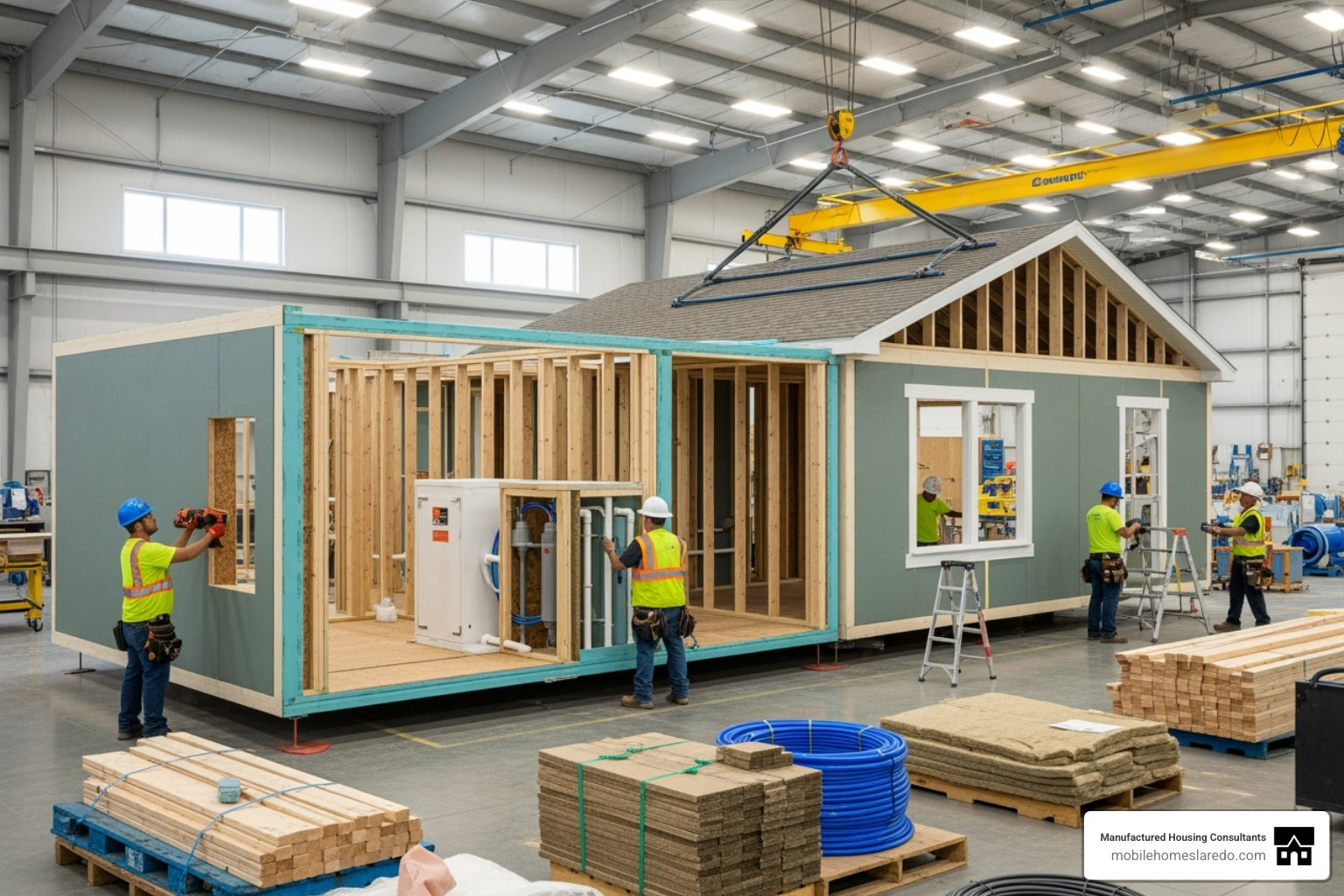 A Clayton home being constructed inside a climate-controlled factory, showing precision and organized processes - clayton mobile home A Clayton home being constructed inside a climate-controlled factory, showing precision and organized processes - clayton mobile home