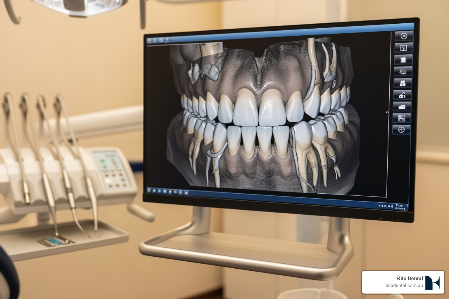 3D dental scan - full-arch treatment 3D dental scan - full-arch treatment