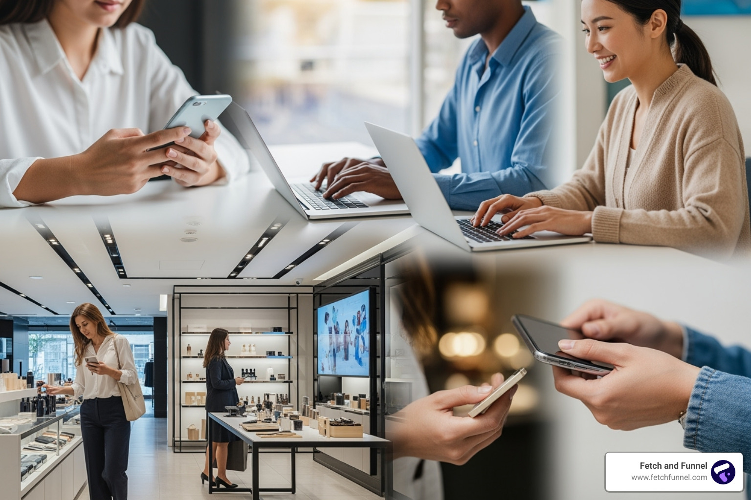 digital and physical touchpoints - consumer path digital and physical touchpoints - consumer path