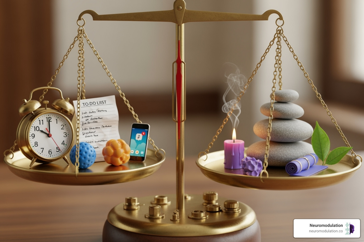 balance scale with "Sympathetic" on one side and "Parasympathetic" on the other - function of sympathetic and parasympathetic nervous system