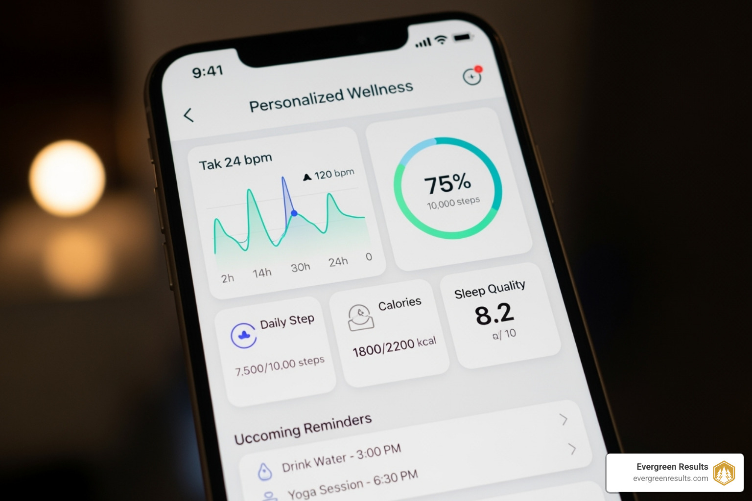 Personalized Wellness App - wellness marketing strategy