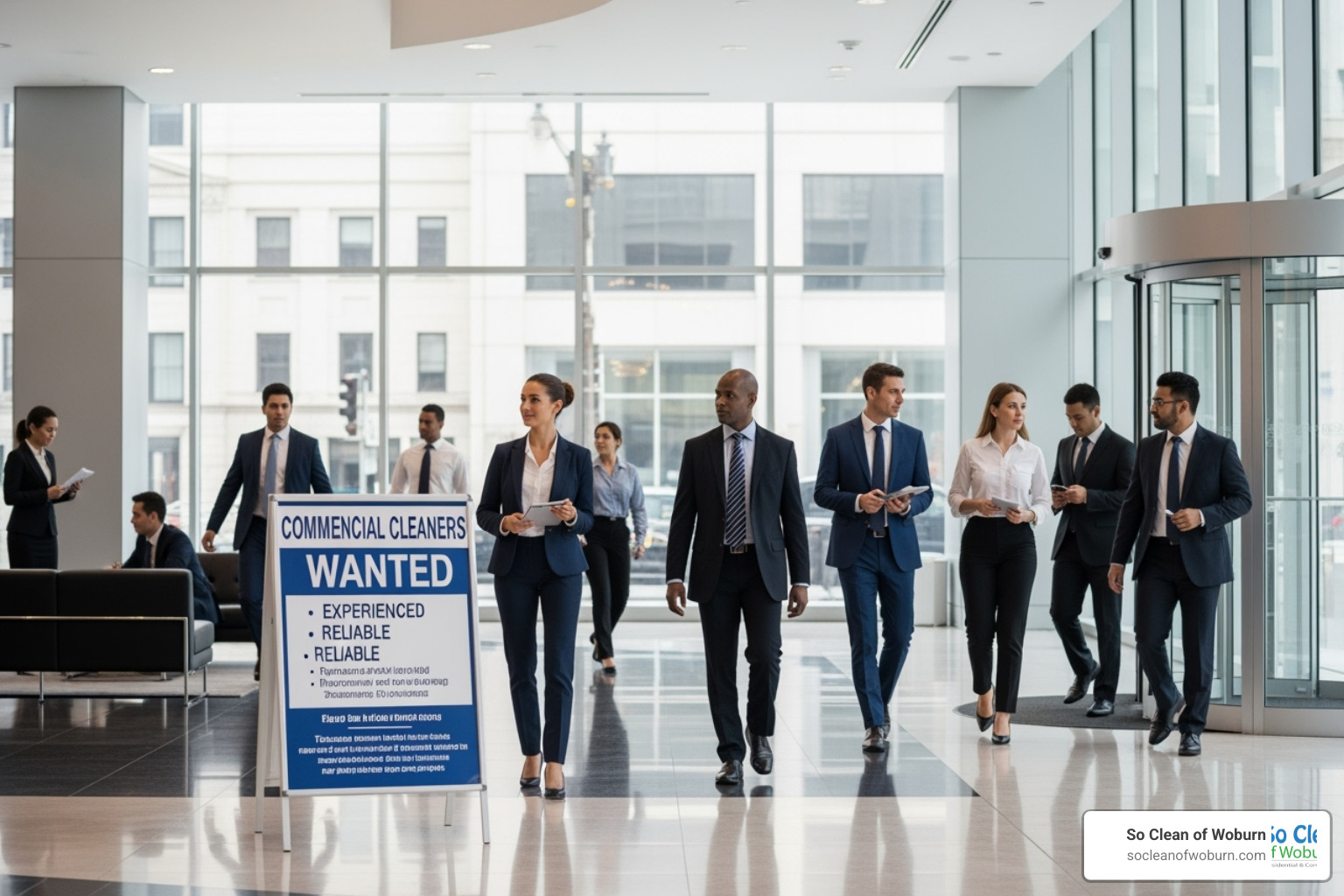 A business license and an insurance certificate - companies looking for commercial cleaners A business license and an insurance certificate - companies looking for commercial cleaners