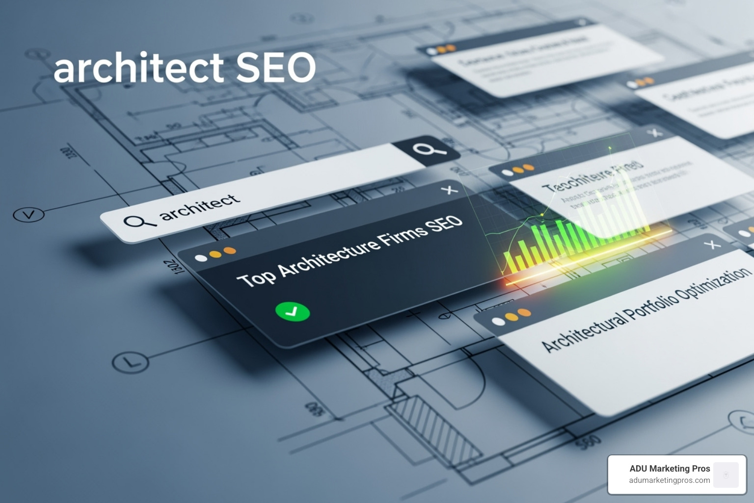 visually appealing blog post on an architect's website featuring a project case study - architect seo