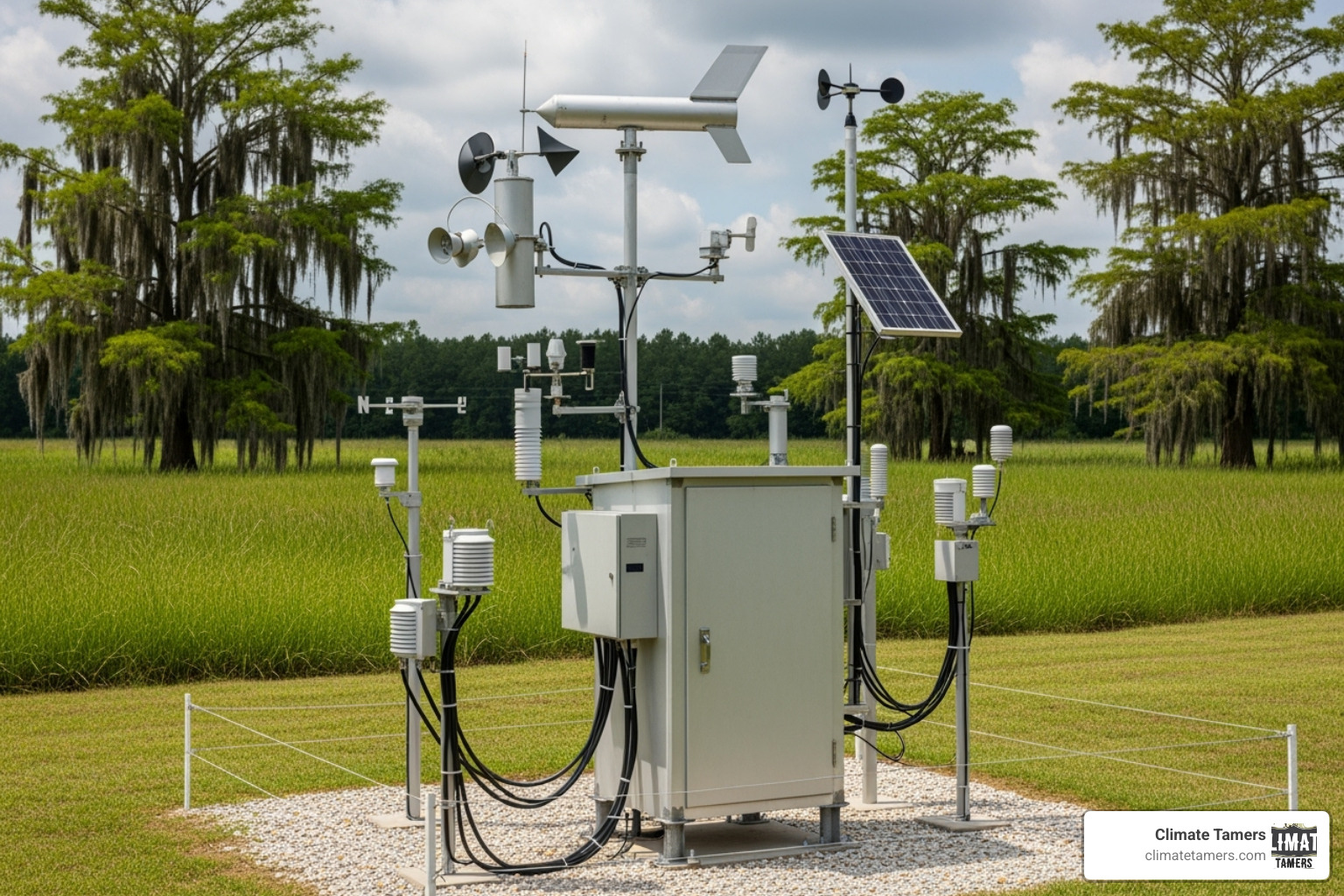 Louisiana Department of Environmental Quality monitoring station - Air quality New Orleans