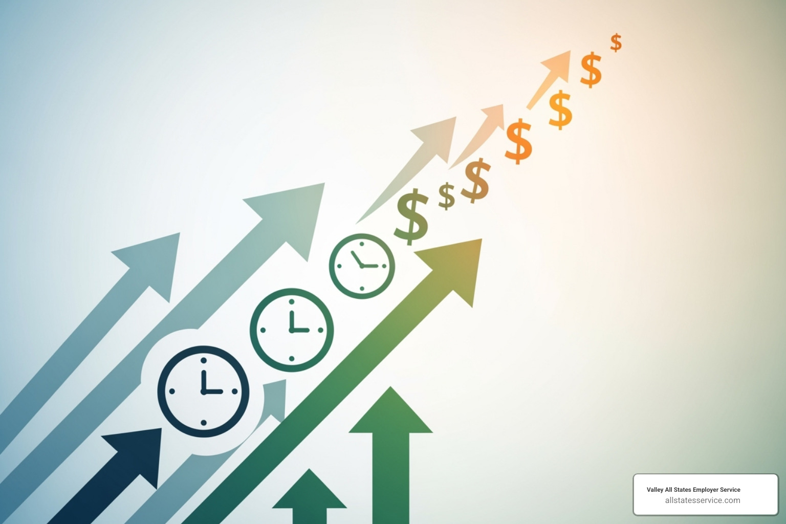 Chart showing increased efficiency and cost savings from outsourced employee verification - Outsourced employee verification