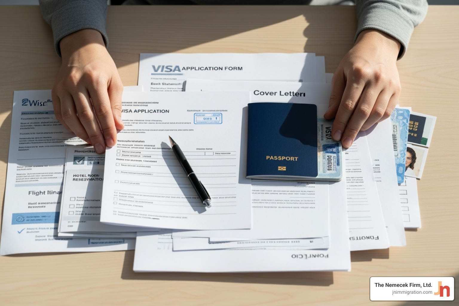 checklist of required visa documents - US visa application help