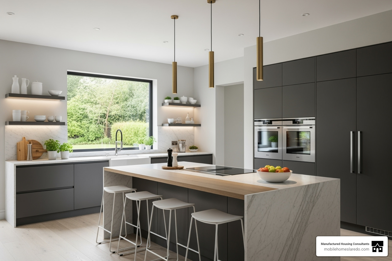 modern double wide kitchen with an island - brand new double wide mobile homes for sale modern double wide kitchen with an island - brand new double wide mobile homes for sale