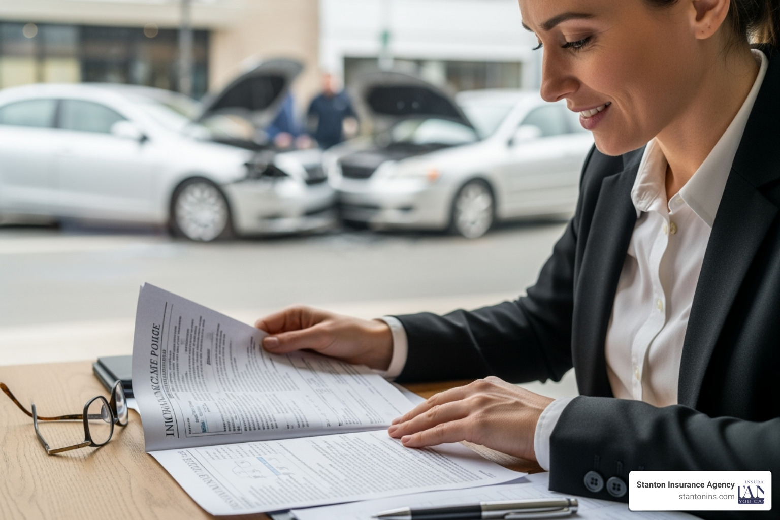 a flowchart illustrating the claims process after an accident with an underinsured driver - underinsured motorist meaning