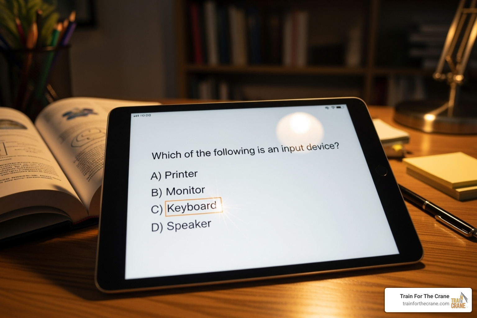 sample multiple-choice question on a tablet screen - nccco practice questions sample multiple-choice question on a tablet screen - nccco practice questions