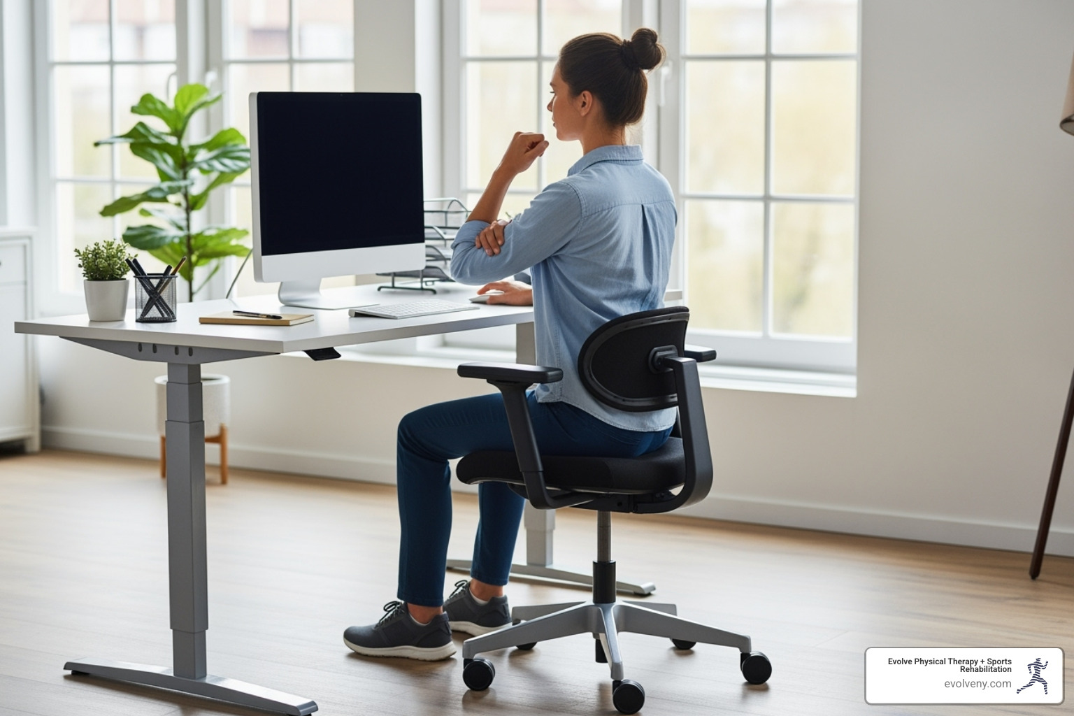 proper posture at work - proper posture at work