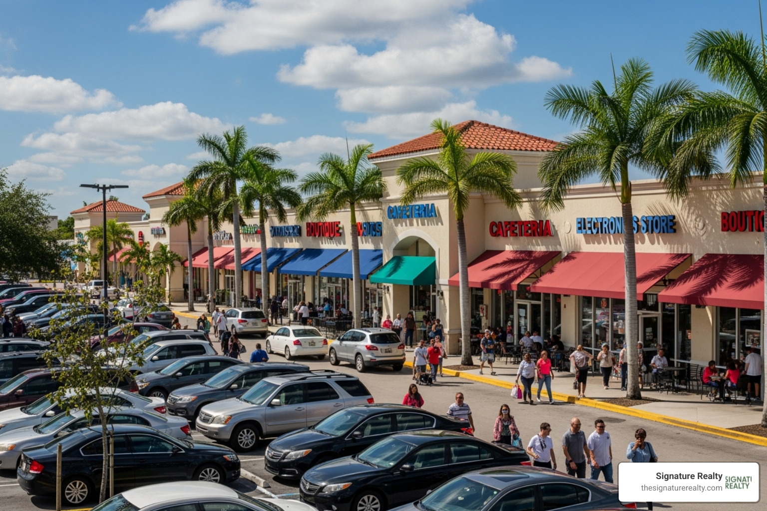 a busy retail center in Hialeah - commercial real estate for sale a busy retail center in Hialeah - commercial real estate for sale
