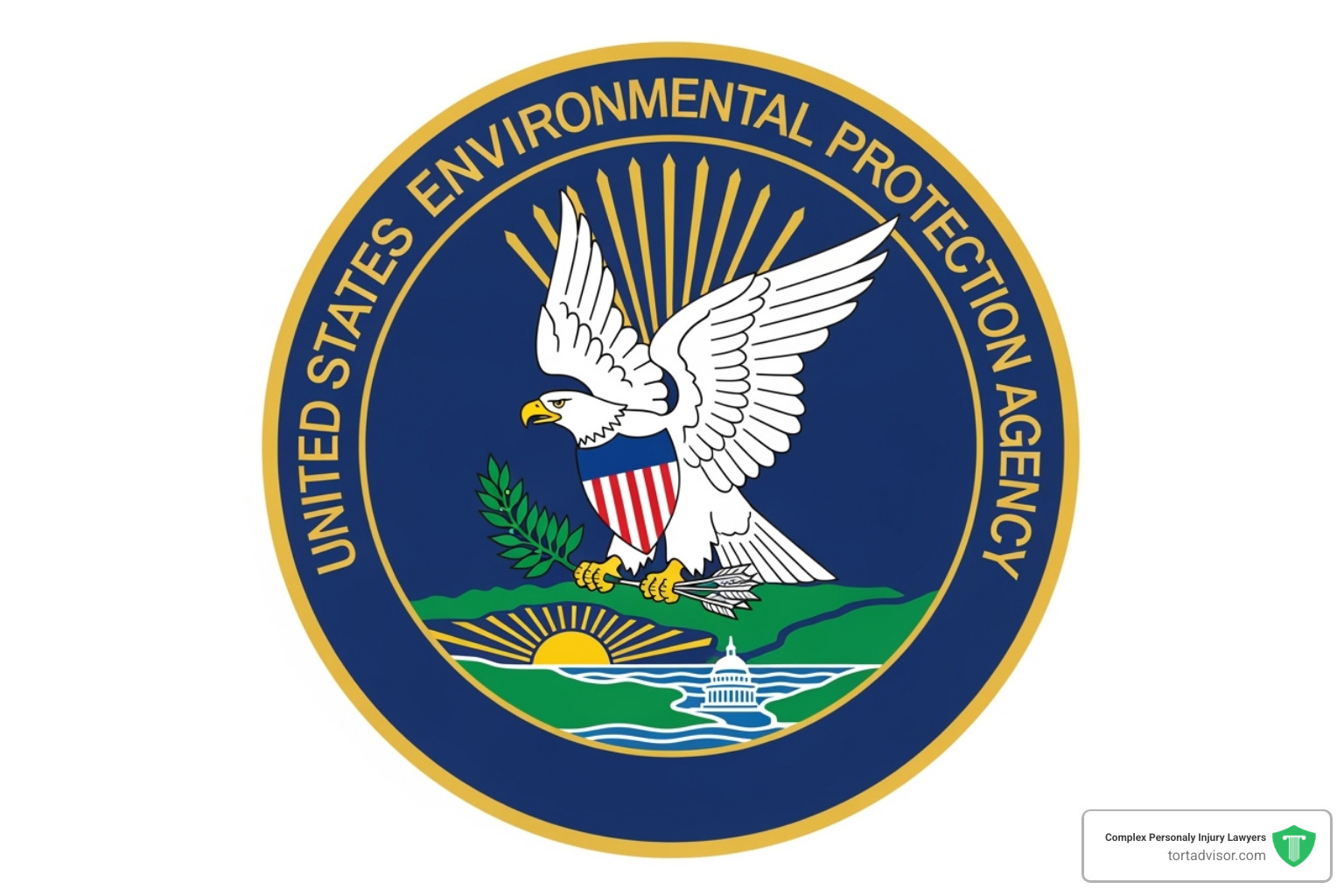 U.S. Environmental Protection Agency (EPA) seal - pfas cancer risk