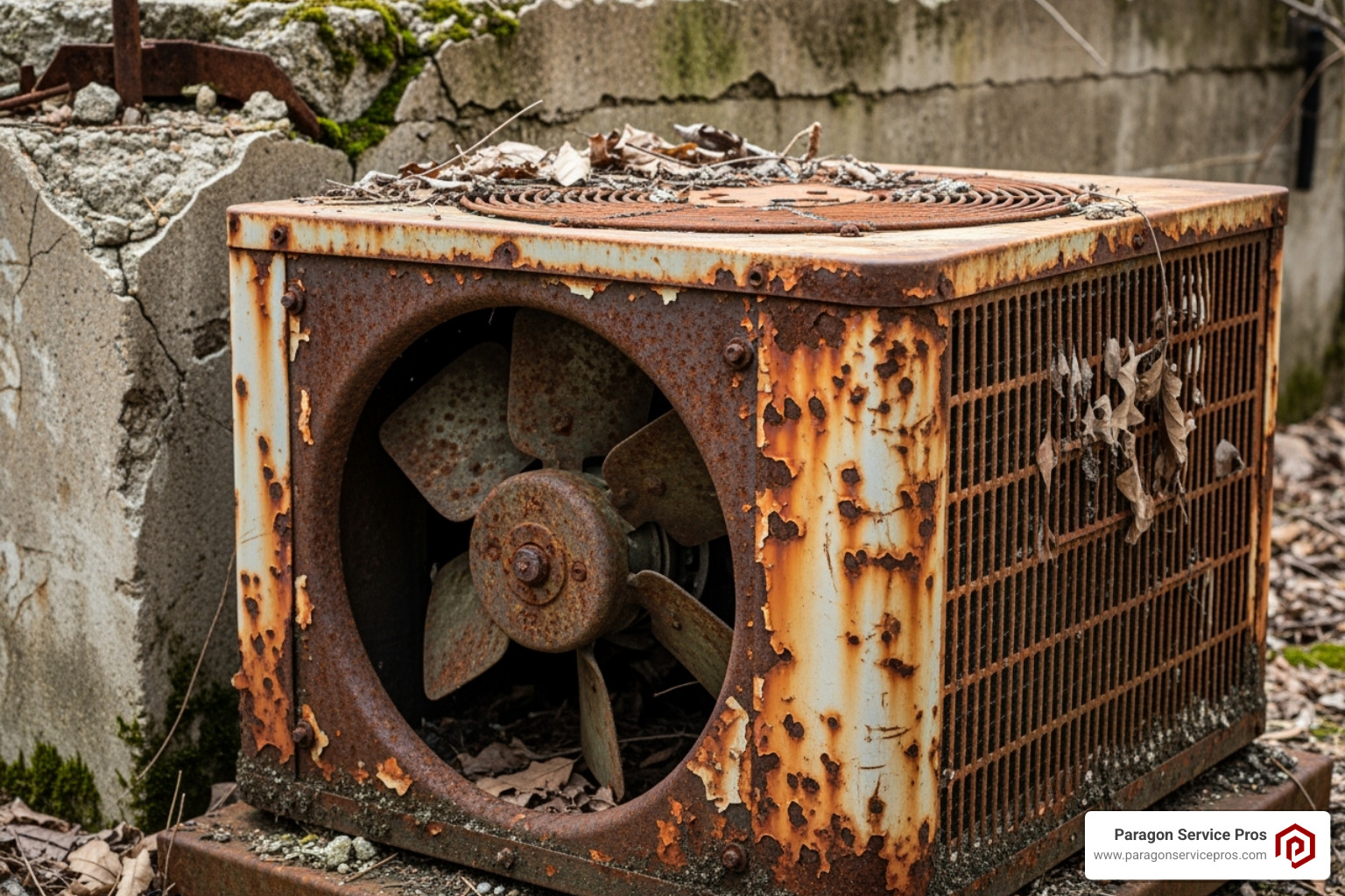 an old, rusty outdoor AC unit - AC Replacement Alpine, Ut an old, rusty outdoor AC unit - AC Replacement Alpine, Ut