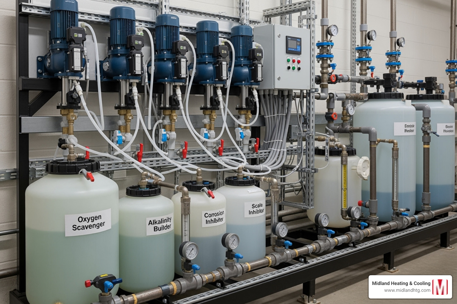 chemical feed system - Boiler water treatment